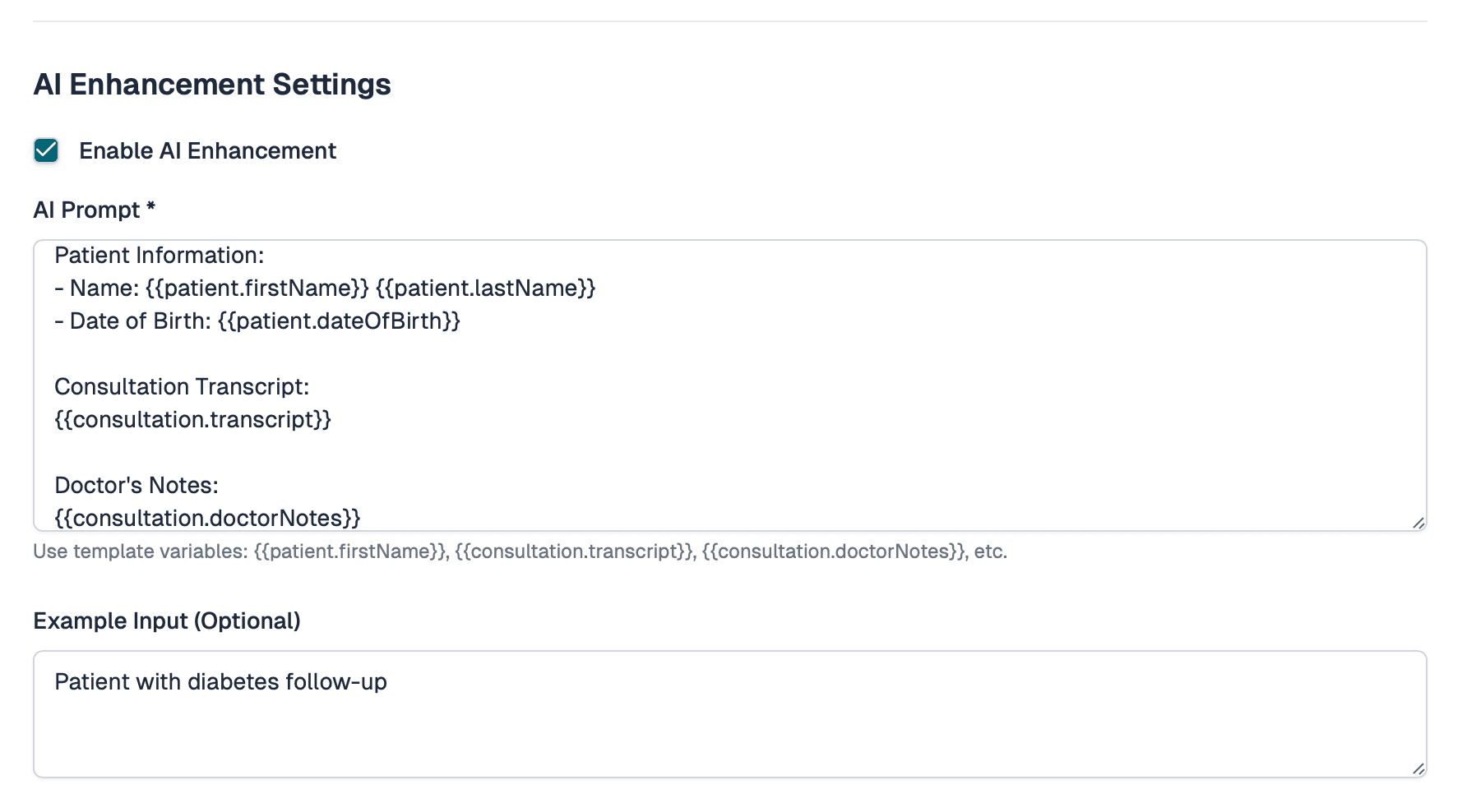 AI document generation